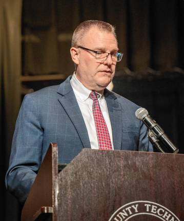 Photos: Sussex County Technical School graduation Sussex Tech Superintendent Gus Modla.