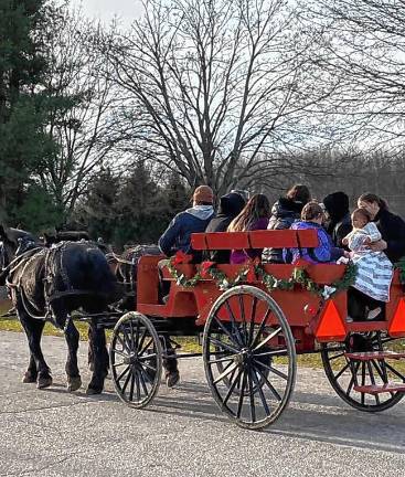 Sussex County History Today: Stillwater’s bicentennial <b>Horse-drawn carriage ride in Stillwater. (Photo courtesy of the Stillwater Historical Society) </b>
