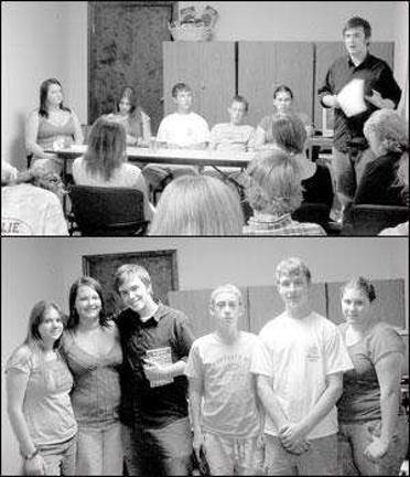 DEFY Students talk to community about childhood alcohol drinking DEFY Students talk to community about childhood alcohol drinking