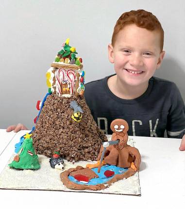 Gingerbread houses delight the judges David Varga-Joo, honorable mention, ages 6-8