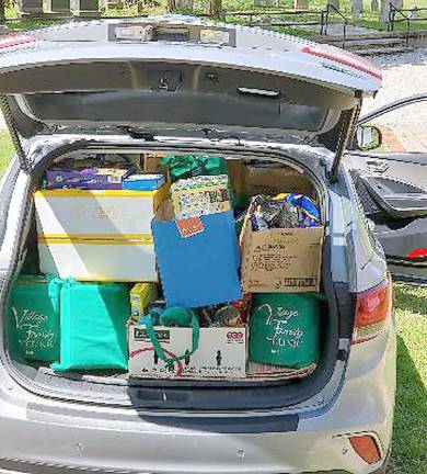 Food ready for delivery from Waterloo Neighborhood Pantry (Photo provided by Waterloo Neighborhood Pantry)