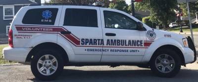 Volunteer for the Sparta Ambulance Squad