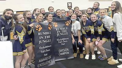 Vernon cheerleaders win overall best in competition