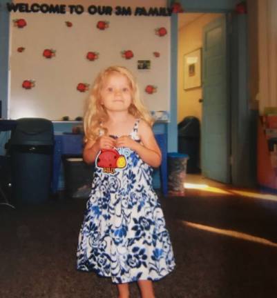 Auxilium School closing after 41 years Hailey Foster when at preschool at the Auxilium School shows off a project. Hailey is now a stand out softball and basketball player at Kittatinny Middle School