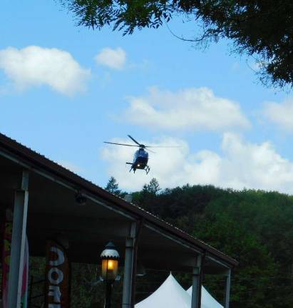 Sunny skies draw thousands to Fairgrounds for Sussex County Day Atlantic Air 3 on its landing approach to the Sussex County Fairgrounds, during Sussex County Day, held Sunday, September 16, 2018. Photos by Mandy Coriston