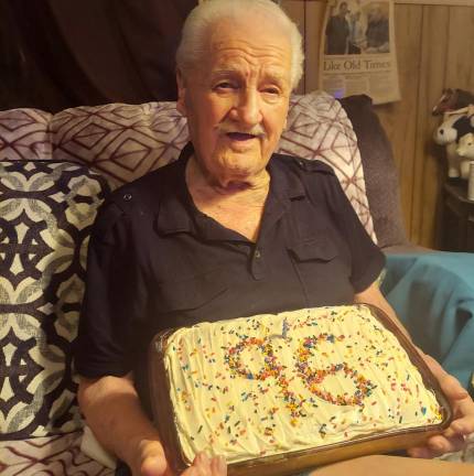 The Hornyak Family is most thankful for their Poppy, who turned 96 this year.