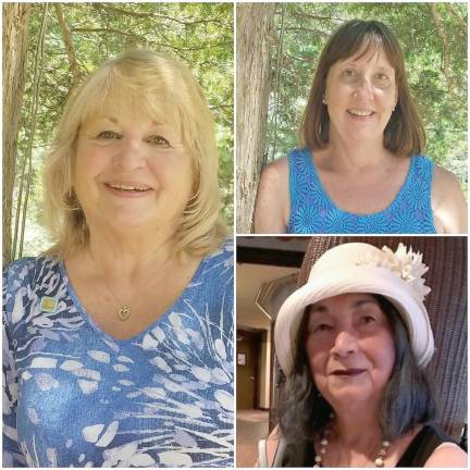 Vernon Woman’s Club installs new officers New officers include president Maria Dorsey (left); co-first vice presidents Anne Whitty (top), and Cathy Weeks (Photo provided)