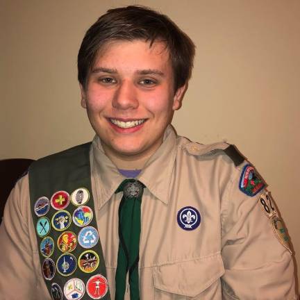 Two local students earn Eagle Scout badge William Kristiansen