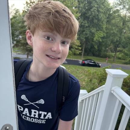 Sparta students start new school year SK5 Sawyer ready for seventh.