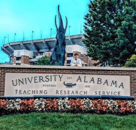 Top students are best friends Tyler Harms plans to attend the University of Alabama this fall.