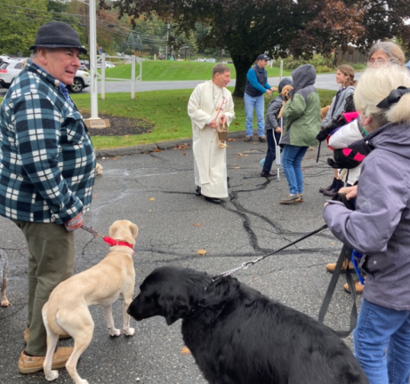 Our Lady of the Lake blesses pets