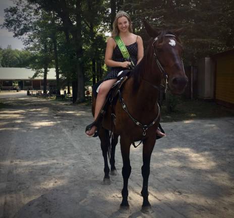 Hopatcong woman can-cans at Wild West City Samantha Schuman rides into Wild West City
