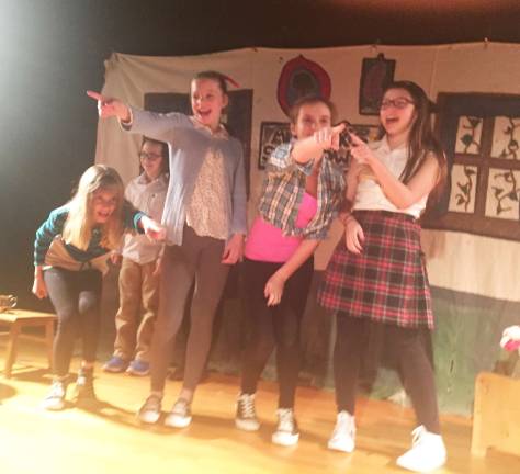 Students perform 'Little Shop The audience was treated to a series of songs