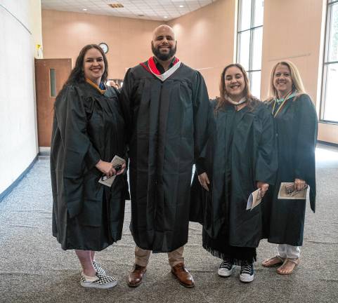 Photos: Sussex County Technical School graduation Sussex Tech faculty members, from left, are Casey Oldfield, Matt Pollard, Gillian Hatus and Suzanne Samer.