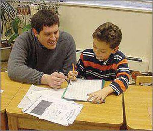 Hilltops students get help with their homework Hilltops students get help with their homework