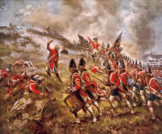 Sussex County History Today: Battle of Bunker Hill <b>Painting called ‘The Battle of Bunker Hill.’ (Photo courtesy of the Library of Congress) </b>