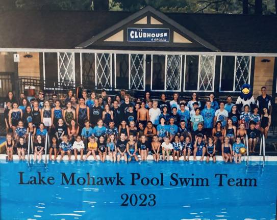 Swim team undefeated this season Swim team undefeated this season