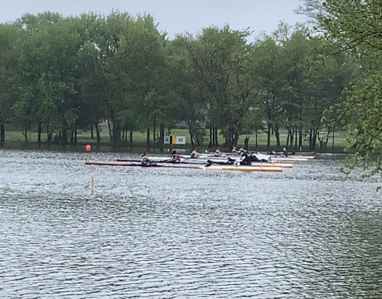 The Sparta Rowing Club competed in the Garden State Scholastic Rowing Championships on Apil 29.