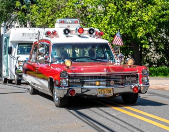Photos: Memorial Day Parade An old-fashioned ambulance.