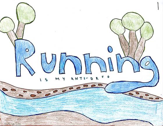 Student artists share their ‘anti-drugs’ Kathryn Sills, grade 8