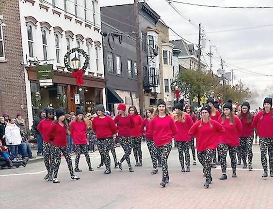 The D'Marge dancers tapped terrifically to the delight of spectators (Photo by Laurie Gordon)