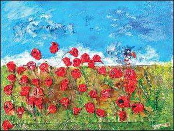 Paintings inspired by war in Afghanistan on view at Ben Shahn Galleries Paintings inspired by war in Afghanistan on view at Ben Shahn Galleries
