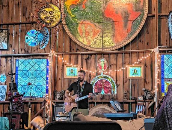Blues are on musical menu K Diggy will play funk rock, jazz and blues Friday night at Earthman Farm’s Barn Basement in Sussex. (Photo by Stefani M.C. Janelli)
