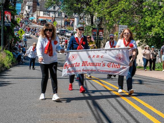 Photos: Memorial Day Parade Members of the Sparta Woman’s Club.