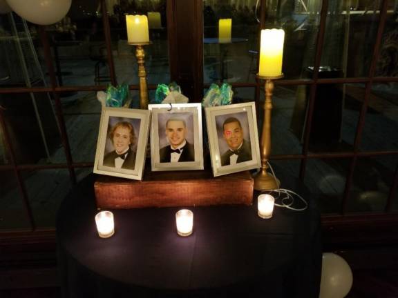 Classmates, Jack Turkington, Cameron Hardy, and Joe Ayrey, who have since passed, were remembered.