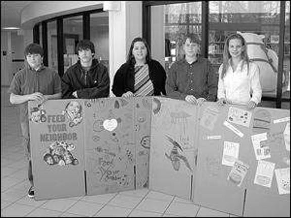 Hilltop students help with food drive at SCCC Hilltop students help with food drive at SCCC