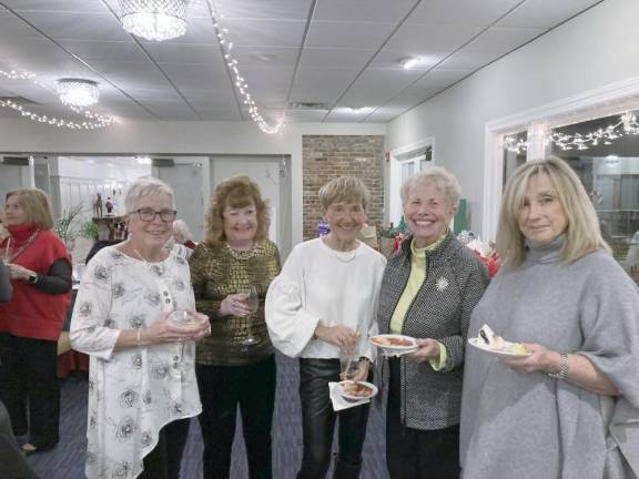 Members of the Lake Mohawk Golf Club Women’s Association pose at the holiday party Dec. 7.