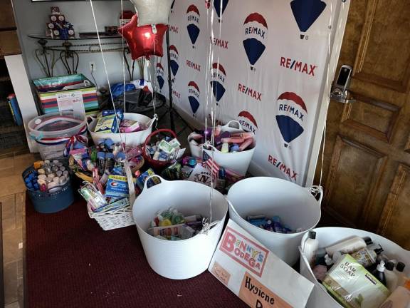 RE/MAX, Girl Scouts collect personal care donations