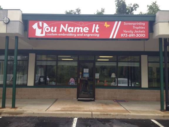 Local opens custom embroidery and engraving store Photos by Laurie Gordon You Name It holds a two-day grand opening celebration this past weekend.