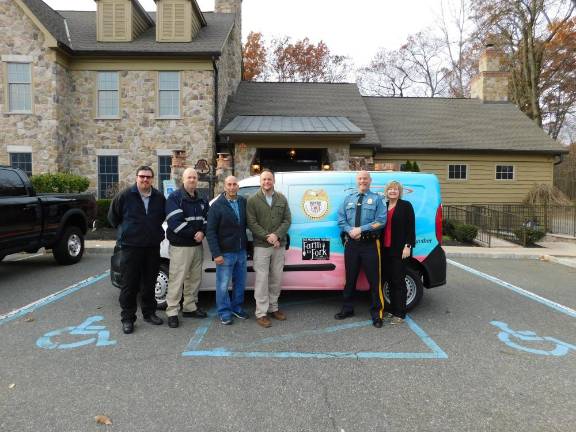 Lake Mohawk owner Steve Scro is working on curbside take out from noon to 8 p.m. today, Thursday, March 19 from the Mohawk House. Photo is of a previous Stuff the Bus effort to help the local community.