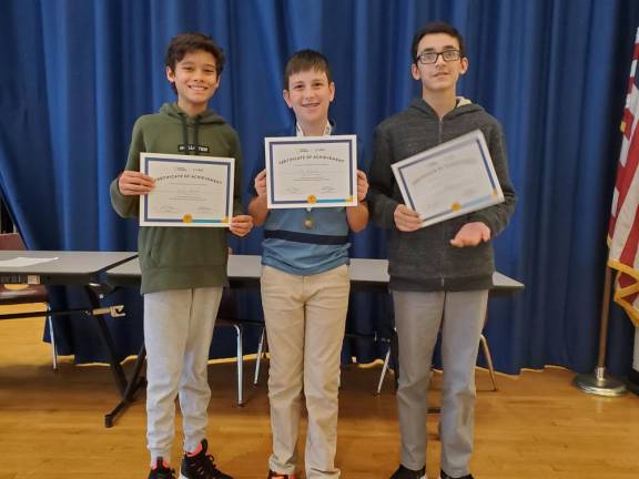 Ian Bellush wins Sparta Middle School National Geographic Geobee