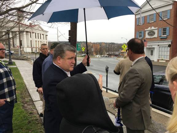 Lawmakers see gas tax revenues returning to Sussex County Officials said the Newton Green improvements focus on traffic signals and pedestrian safety.