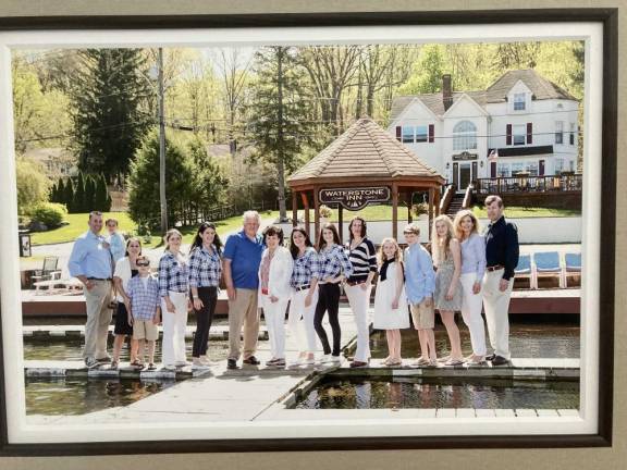 The Mulcahy Family owns the Waterstone Inn at Greenwood Lake, N.Y. Maureen Mulcahy says the past few months have been “absolutely crazy.” Photo provided