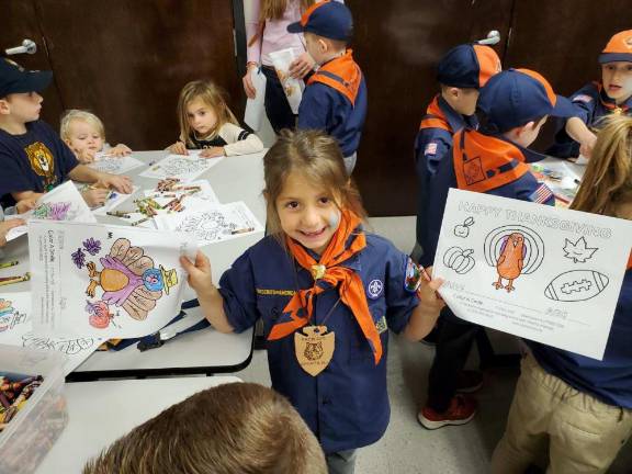 Scouts work on 'Operation Gratitude' ahead of Thanksgiving