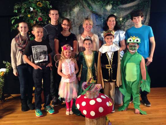 The Royal Children's Show films in Sparta Back row left to right: Cameron Leary, Michael Zayac, EmilyNicole Schuch, Erika Lupo, Miriam Rosenberg and Connor McKnight. Front row left to right: Nicholas Moore, Bella Biondo, Ella Duphiney, Ben Nascimento and Joey Delaney