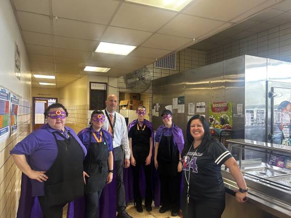 Local schools to offer free breakfast and lunch to all students ”Lunch Heroes” at Monroe-Woodbury School District. Photos provided.