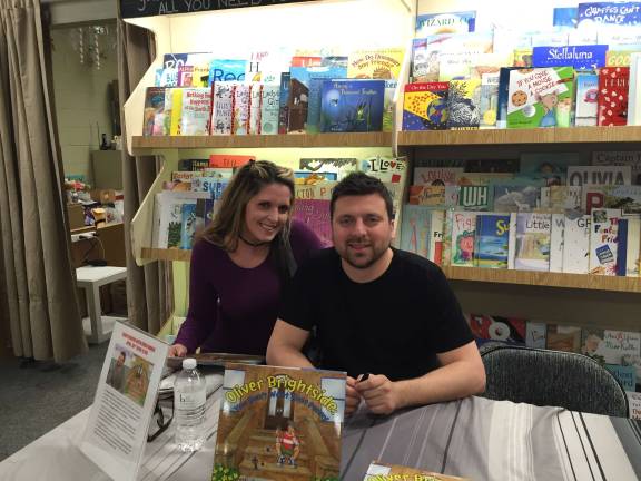 Reality star at Sparta Books Eva Romei a fan gets a signed copy of reality TV star Chris Manzo's new book at Sparta Books.