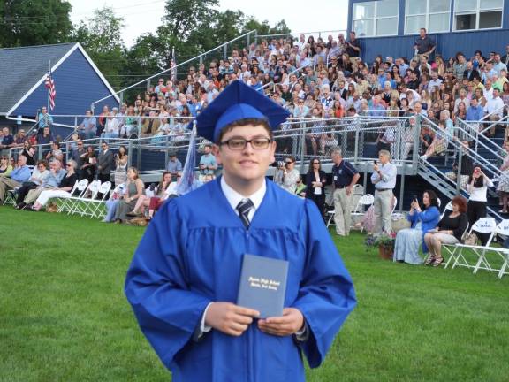 Sparta class of '15 graduates Sparta High School graduate Raphael Asfour.