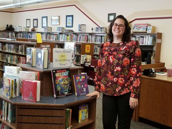 New Youth Service Librarian at Sparta Meaghan Darling, Sparta library's new Youth Service librarian