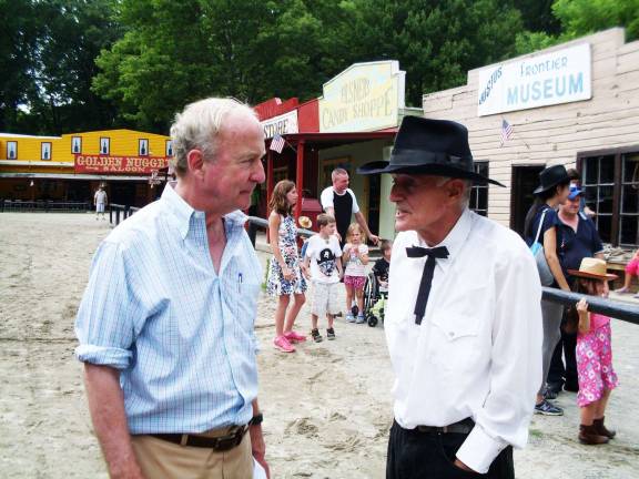 Wild West City celebrates anniversary Frelinghuysen and Mike Stabile