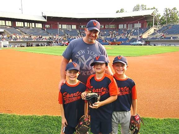 Sparta Little Leaguers treated to ‘Night at the Ballpark’ with the Sussex County Miners