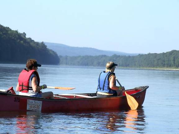 Canoeists on the Delaware (File photo by Nick Troiano)