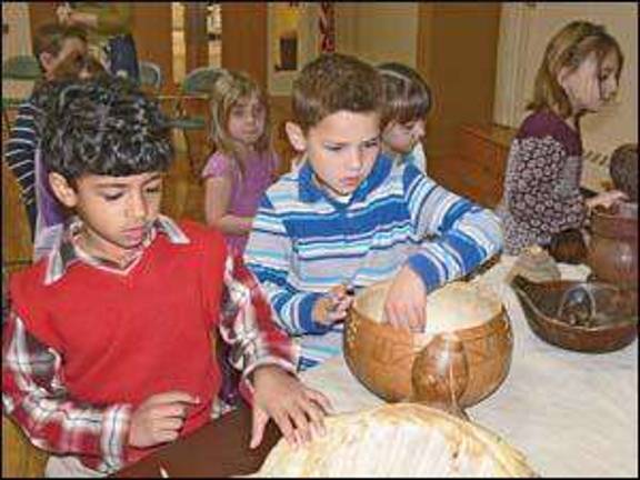 Hilltop students learn about the Lenape Hilltop students learn about the Lenape