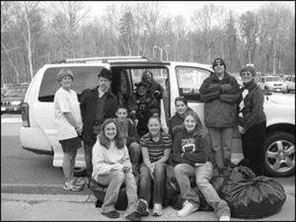 Care and concern shown by Kittatinny students Care and concern shown by Kittatinny students