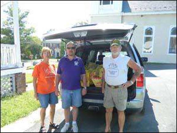 Sparta Elks help the food pantries Sparta Elks help the food pantries
