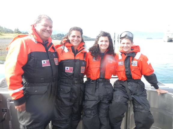 Fredon youth gets wish granted in Alaska Braeden Hahn (12), sister Cassi Hahn (15), mom Becki Hahn and dad Lou Hahn.